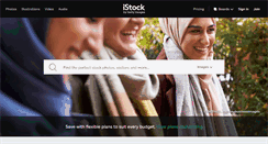 Desktop Screenshot of istockphoto.com
